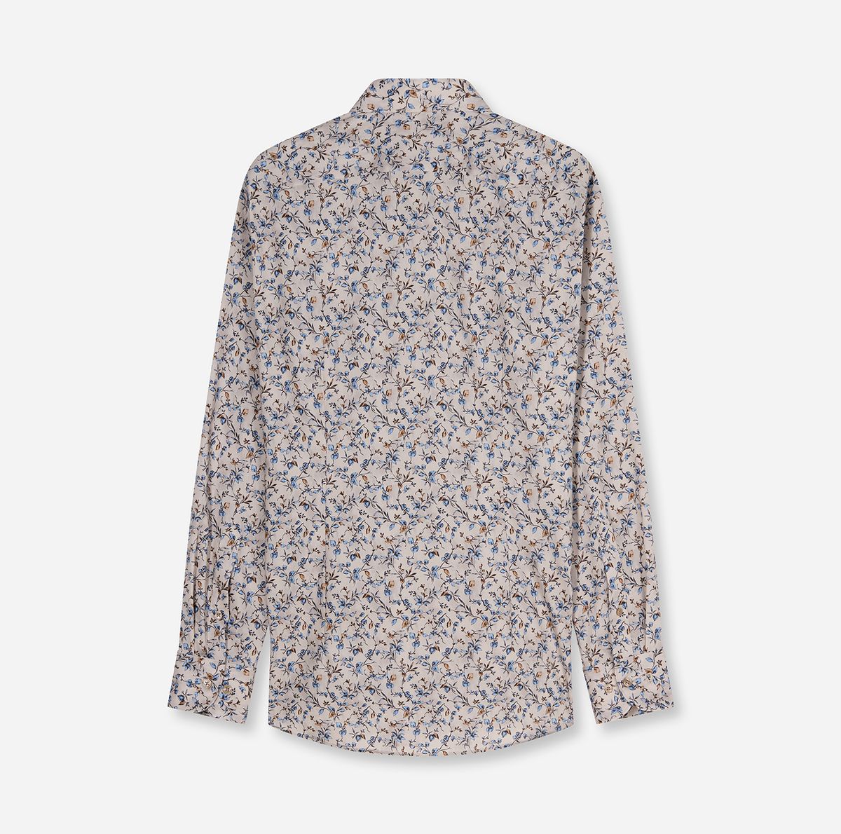 Modern-Fit-Hemd mit Blumenmuster