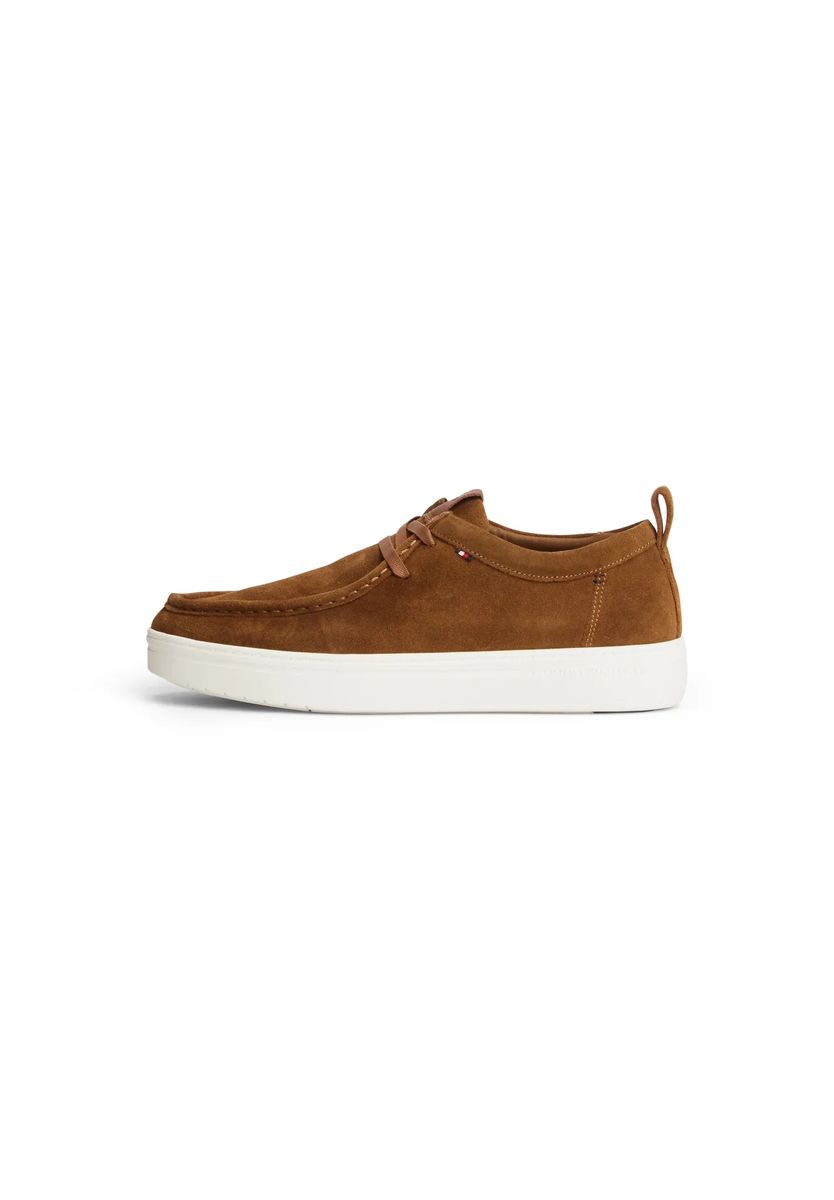 Suede Moccasin-Stil Sneaker