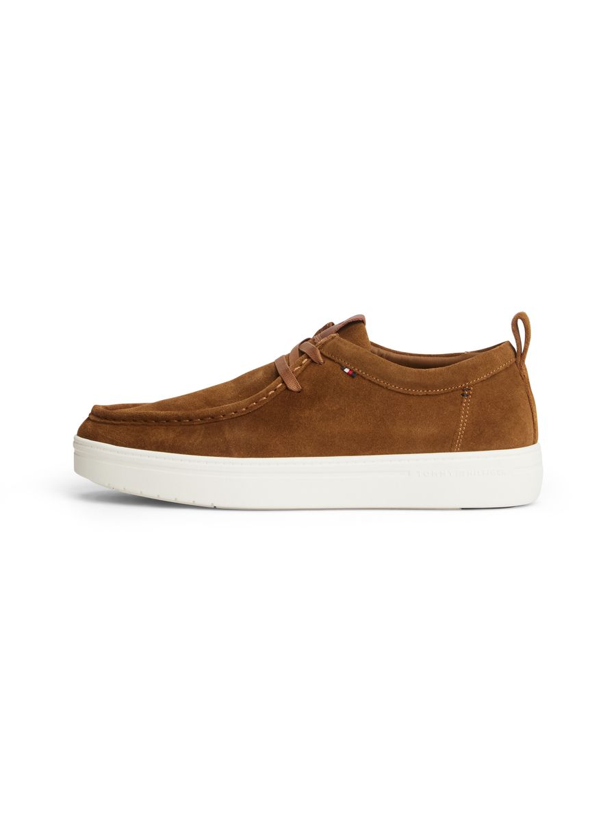 Suede Moccasin-Stil Sneaker