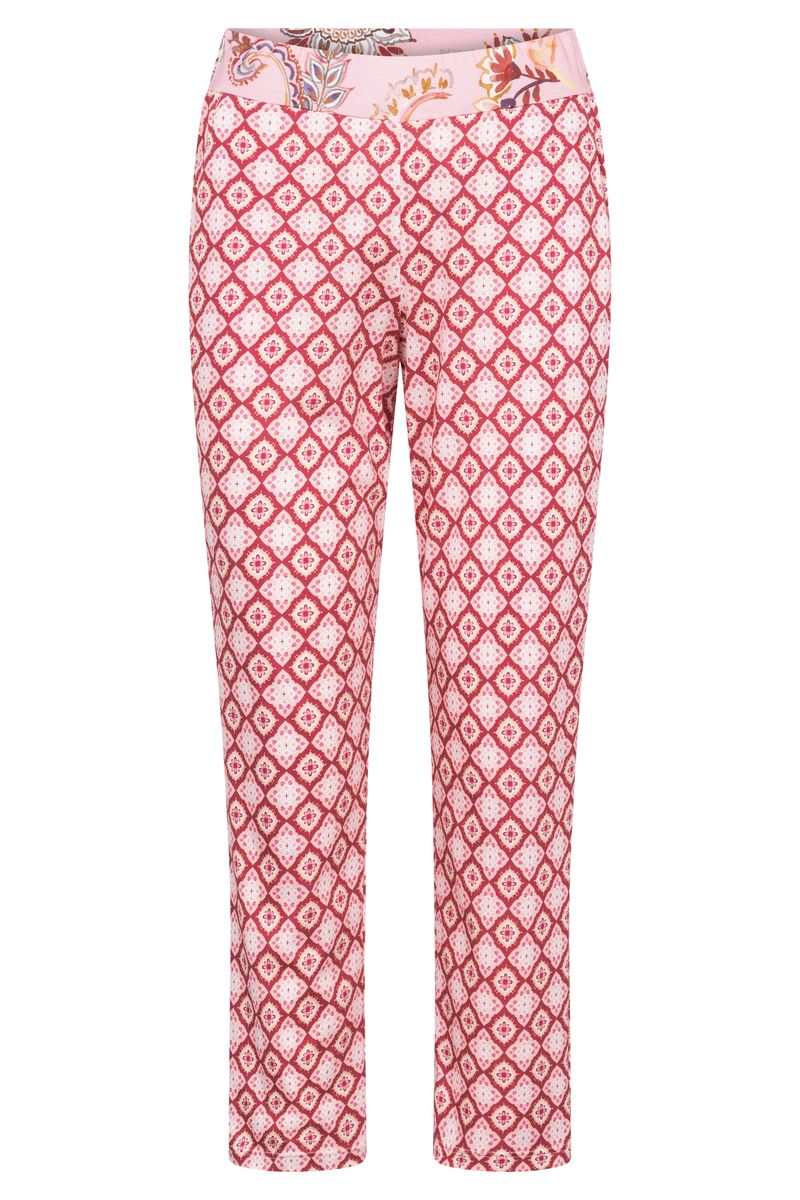 Loungewear-Hose mit geometrischem Muster