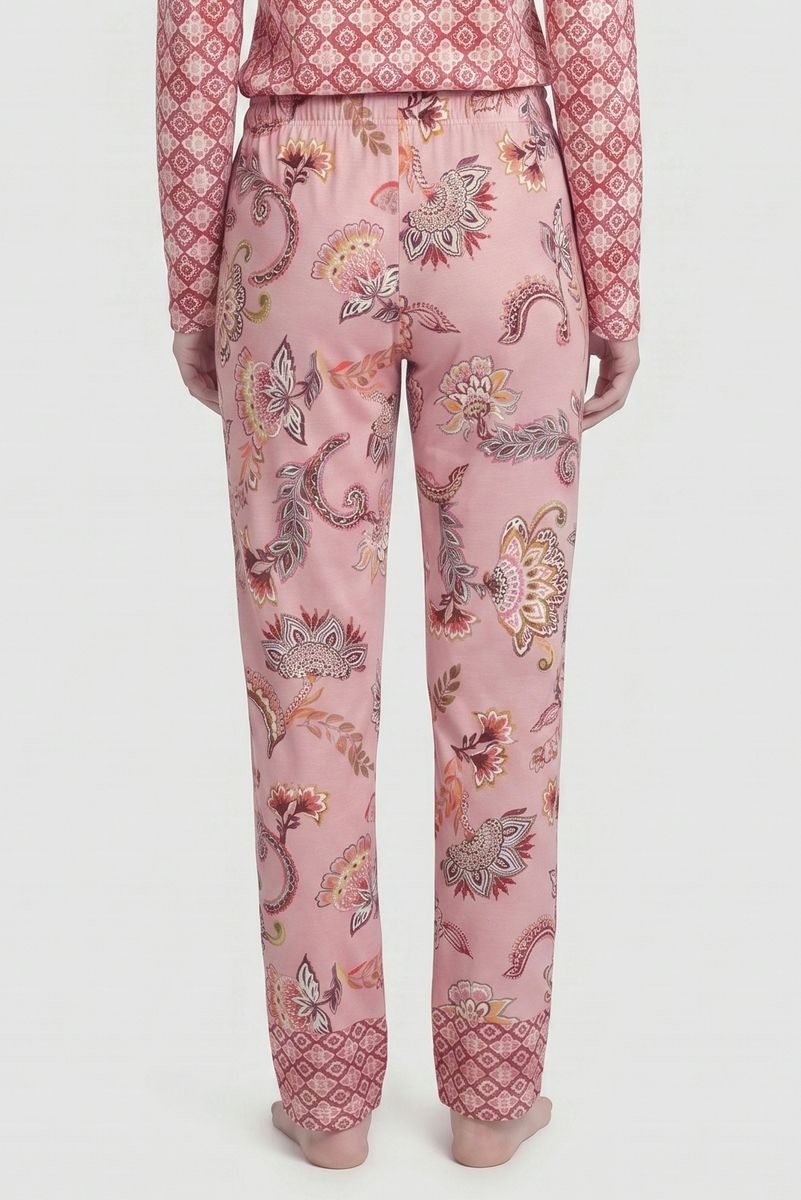 Schlafanzughose mit floralem Paisley-Muster