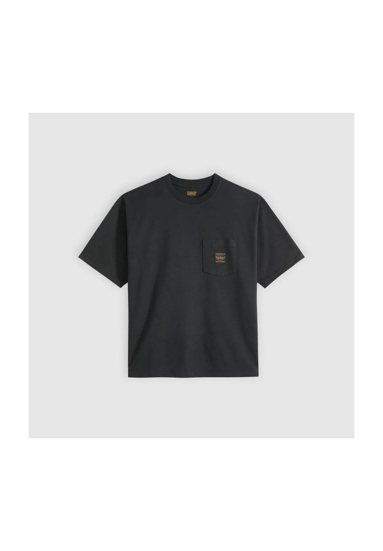 Lockeres Baumwollshirt mit Brusttasche