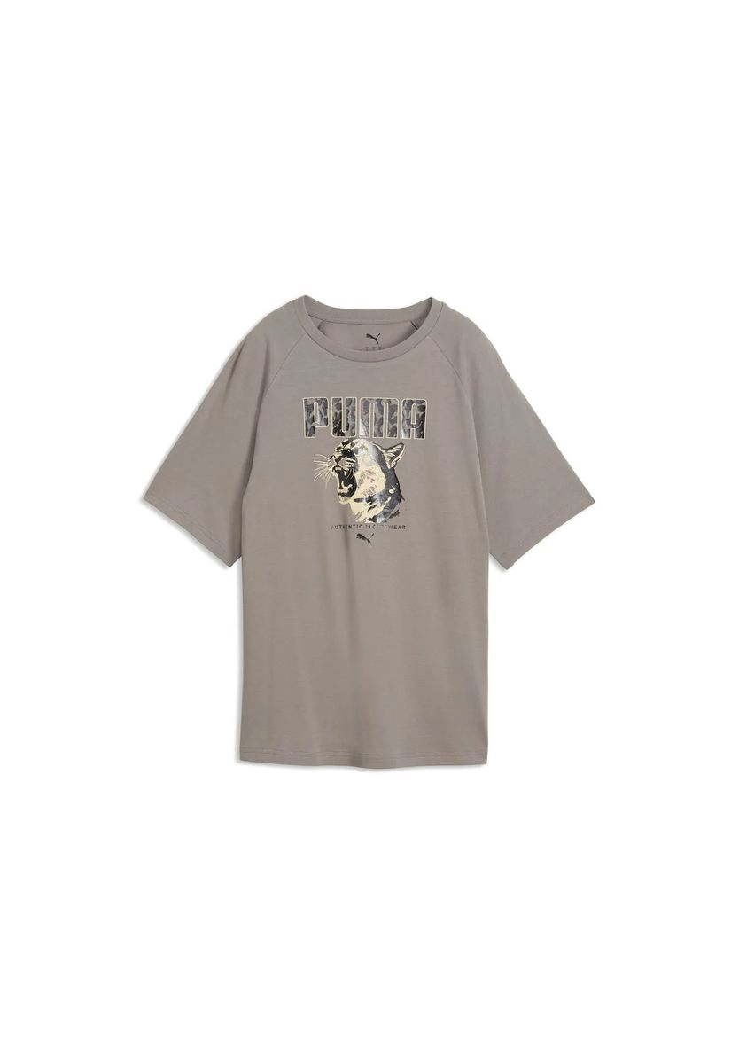 T-Shirt mit Animal Remix Print