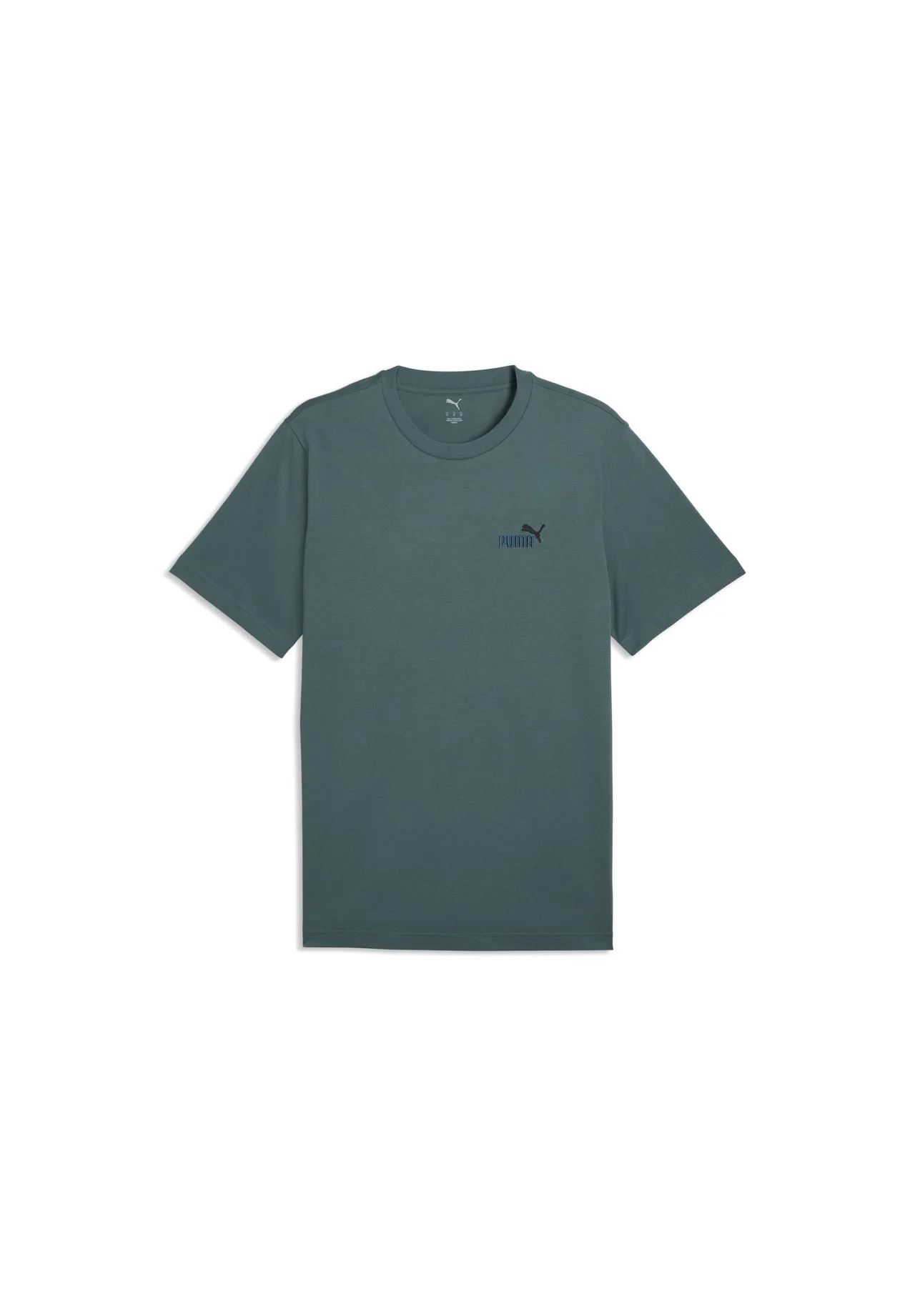Klassisches Baumwollshirt mit Logostickerei
