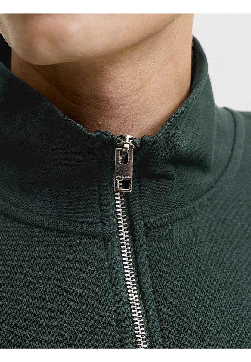 Troyer-Sweatshirt mit Logo-Print