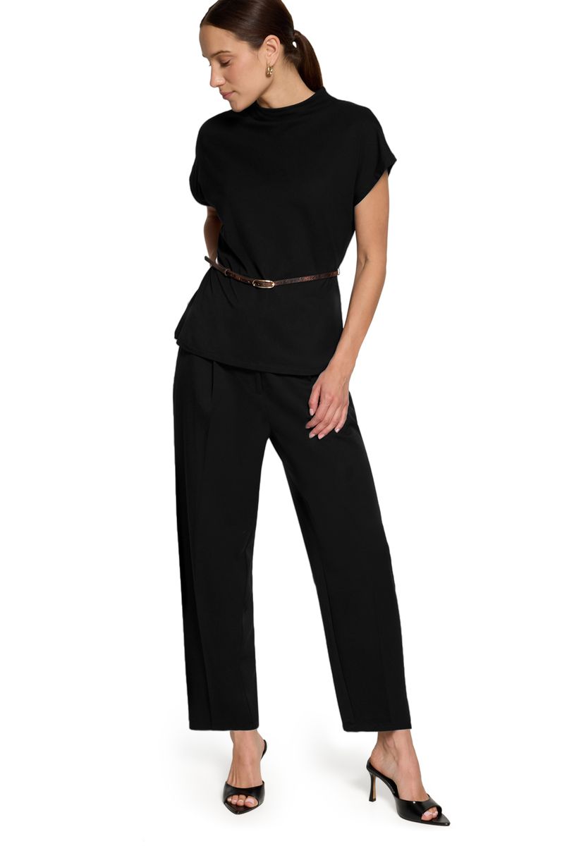 Elegante High-Waist 7/8-Anzughose
