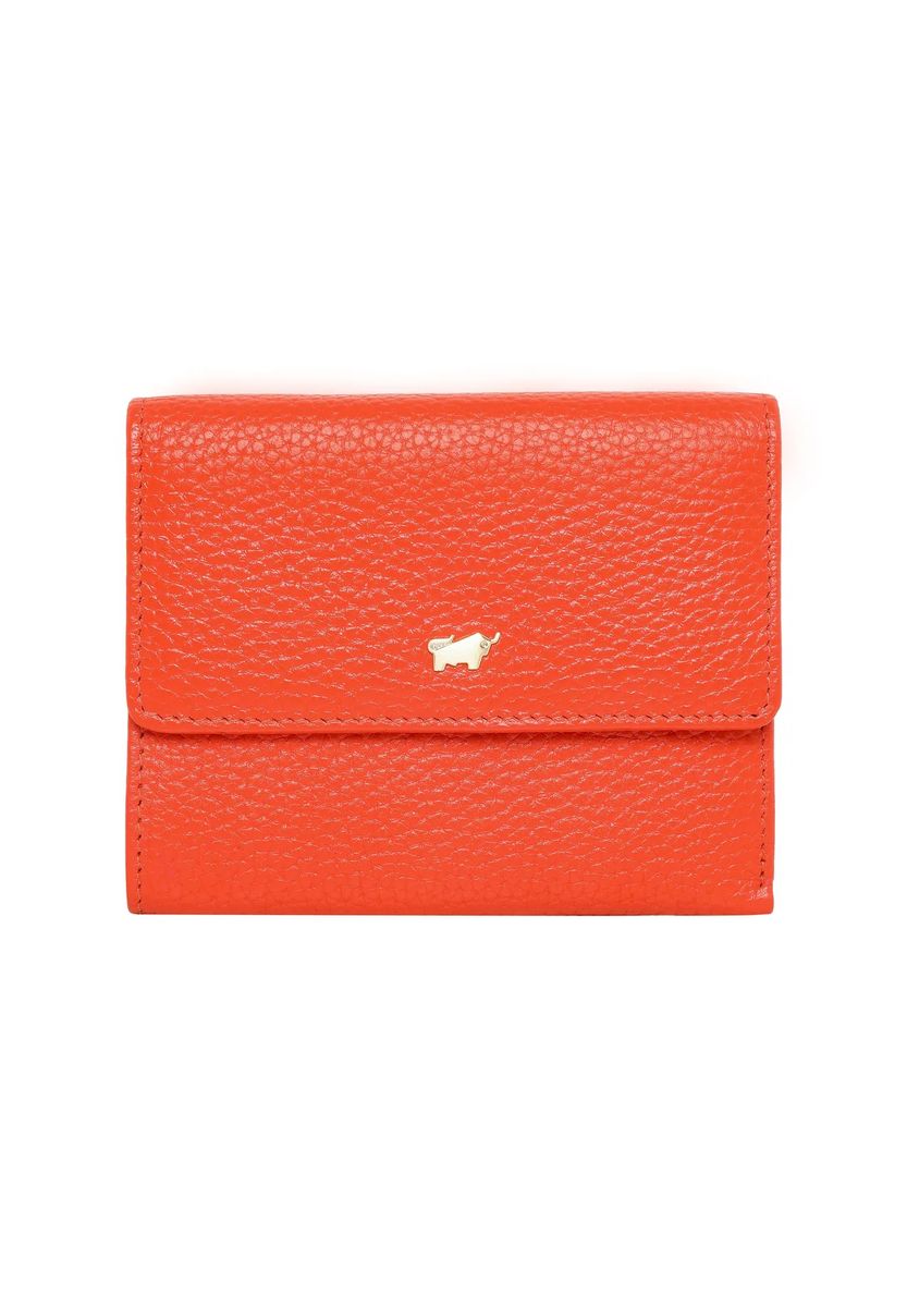 Elegantes Portemonnaie aus genarbtem Leder
