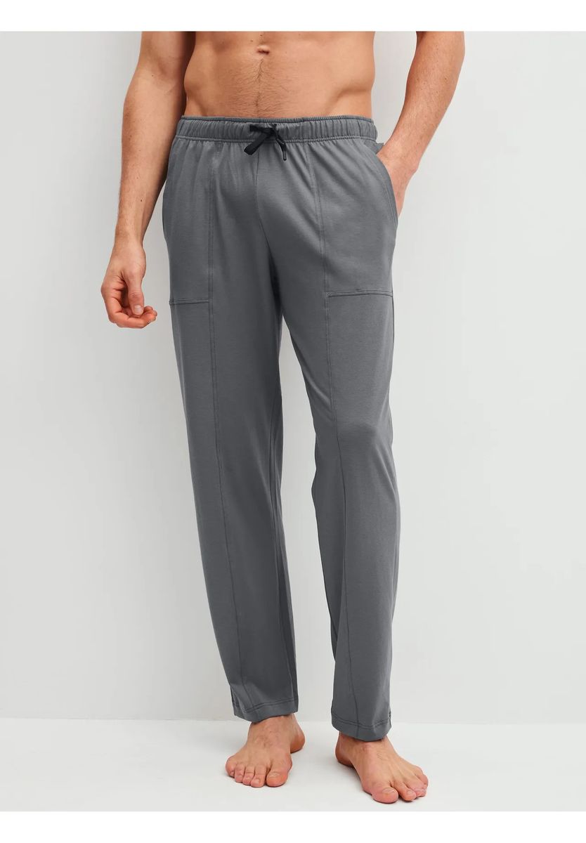 Loungewear-Hose mit Tunnelzug und Taschen