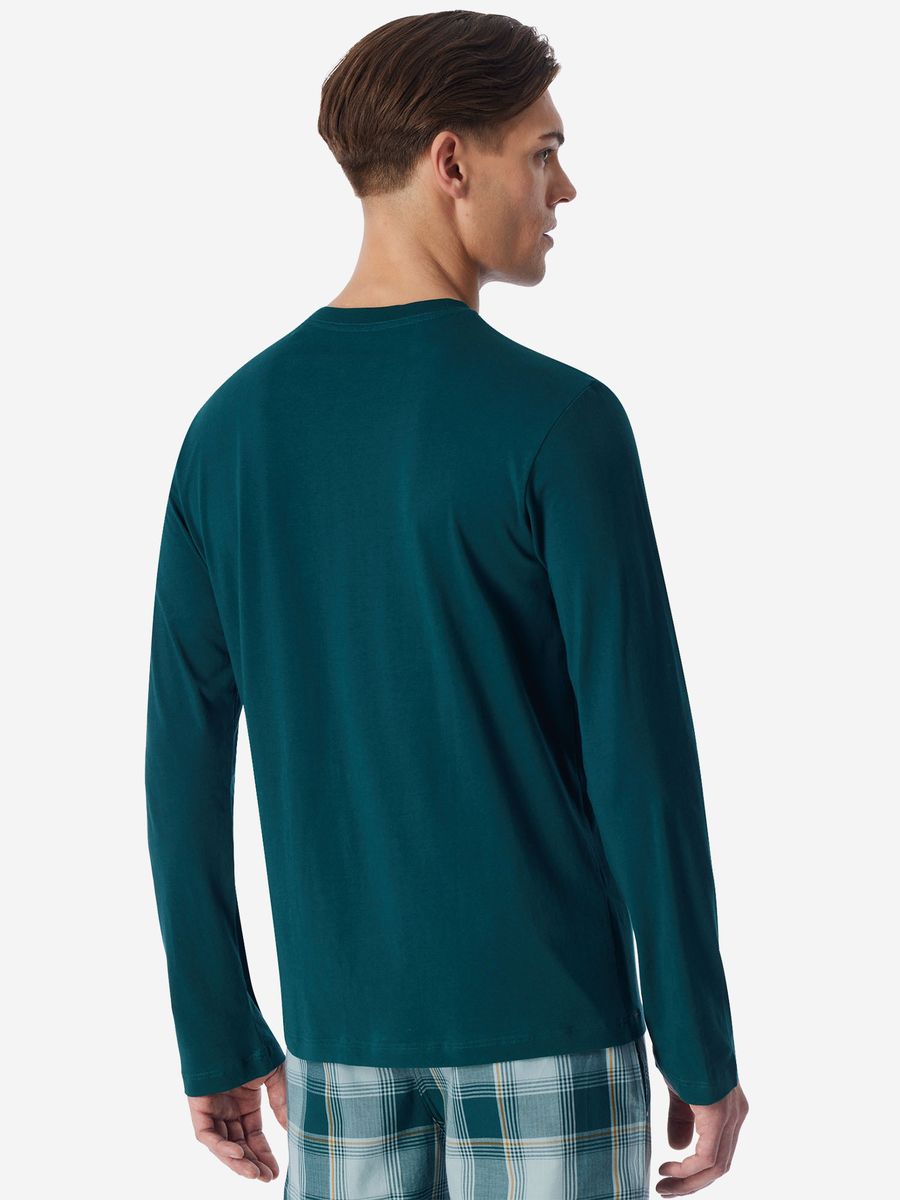 Klassisches Langarmshirt aus Baumwolle