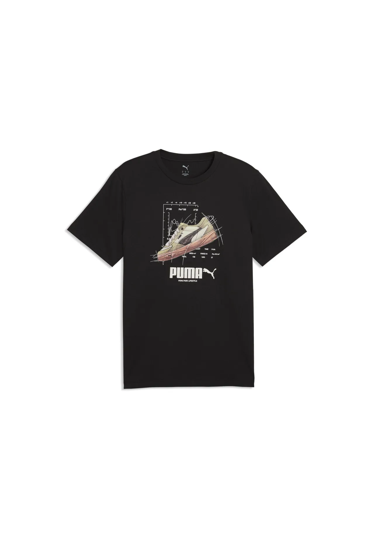 Baumwoll-T-Shirt mit Grafikprint