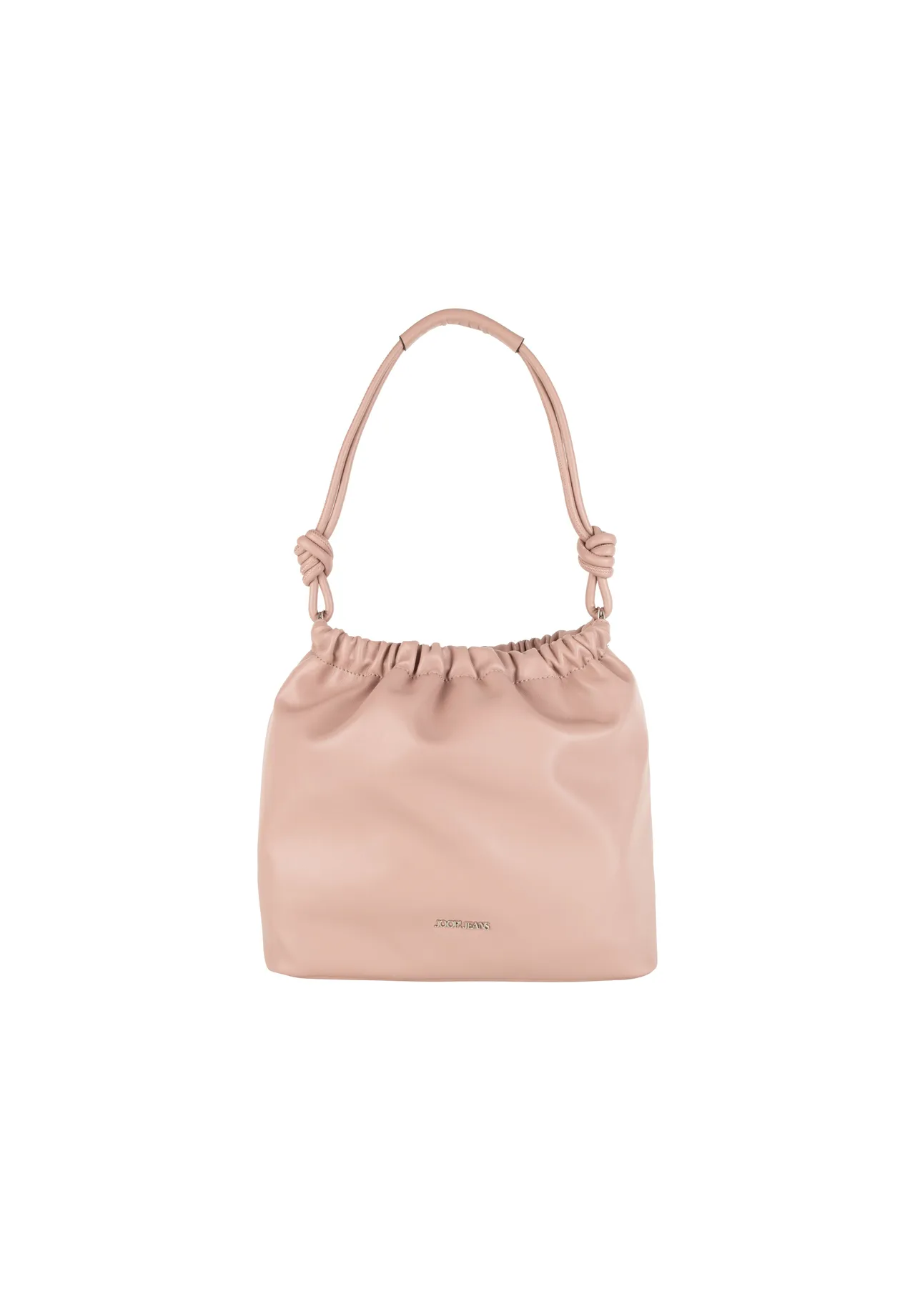 Weich Geraffte Schultertasche aus Kunstleder