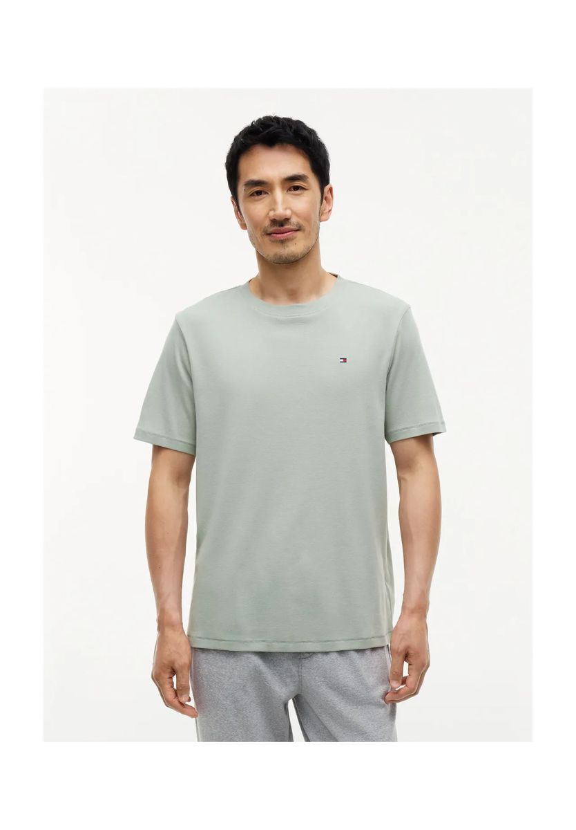 Minimalistisches Rundhals-Loungewear-Oberteil