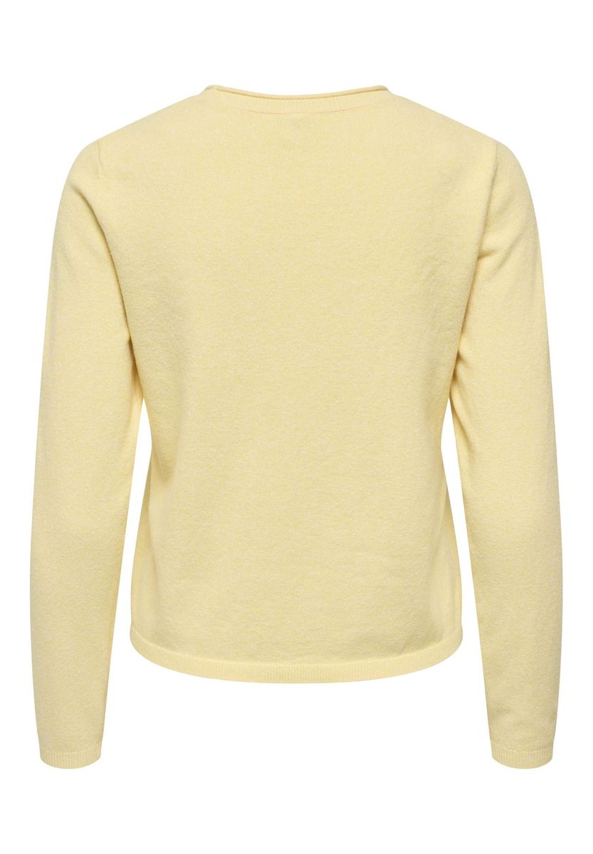 Klassischer Feinstrickpullover mit Rundhalsausschnitt