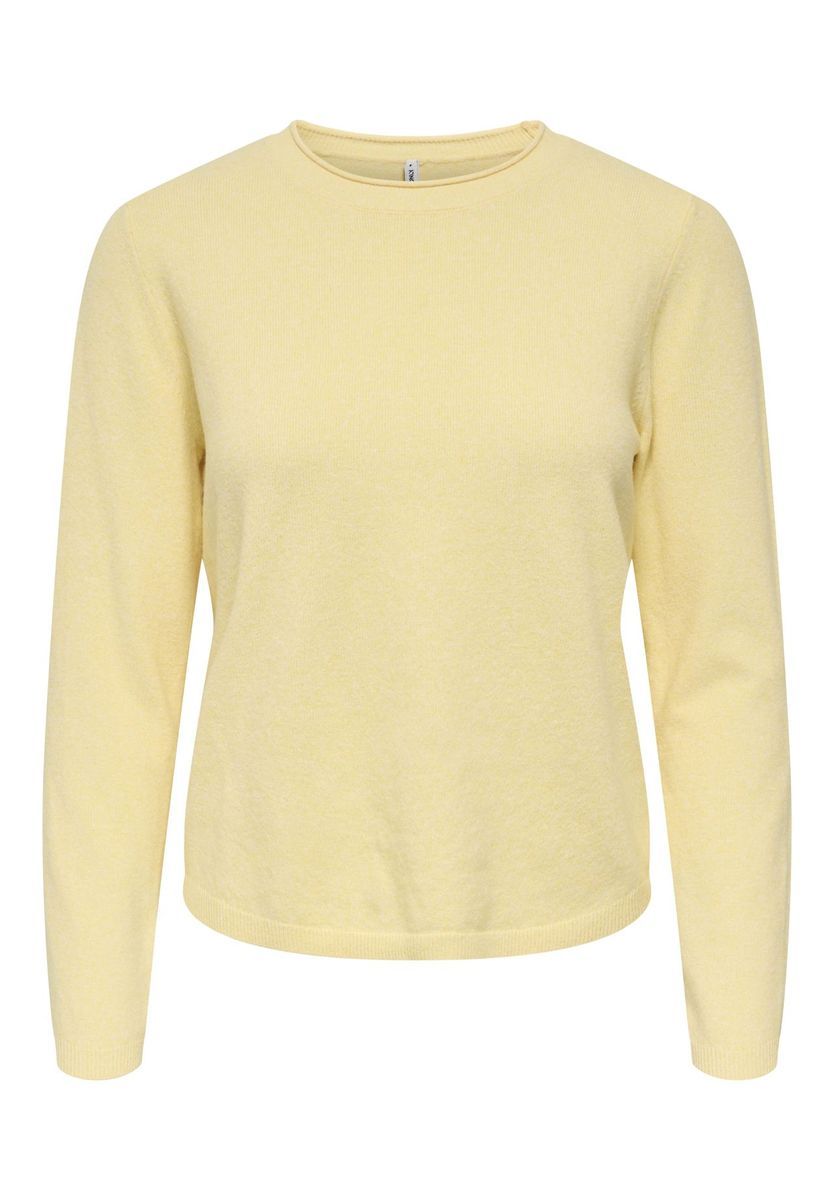 Klassischer Feinstrickpullover mit Rundhalsausschnitt