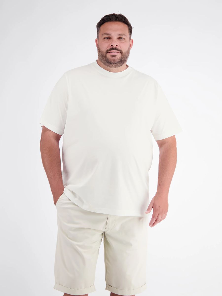 Strukturiertes Performance Rundhals T-Shirt