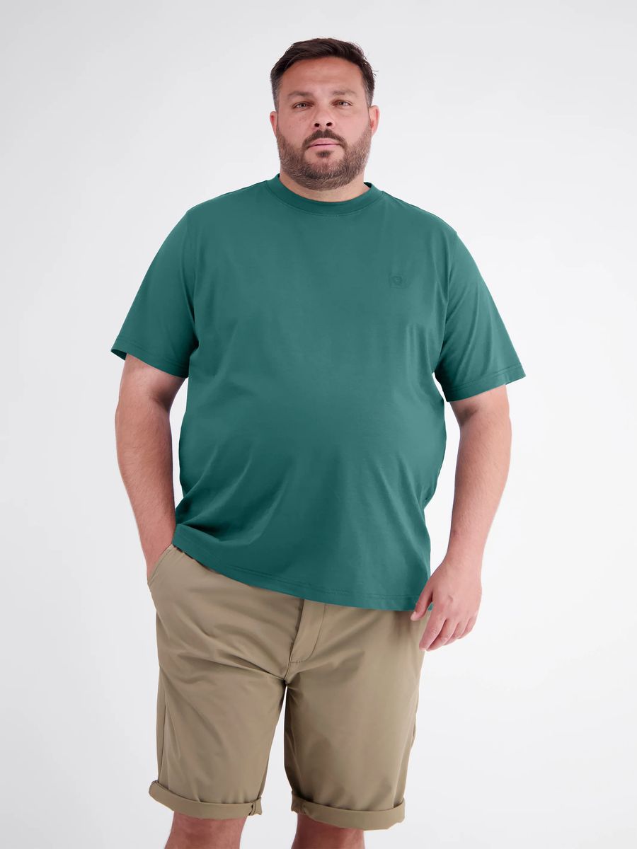 Strukturiertes Performance Rundhals T-Shirt