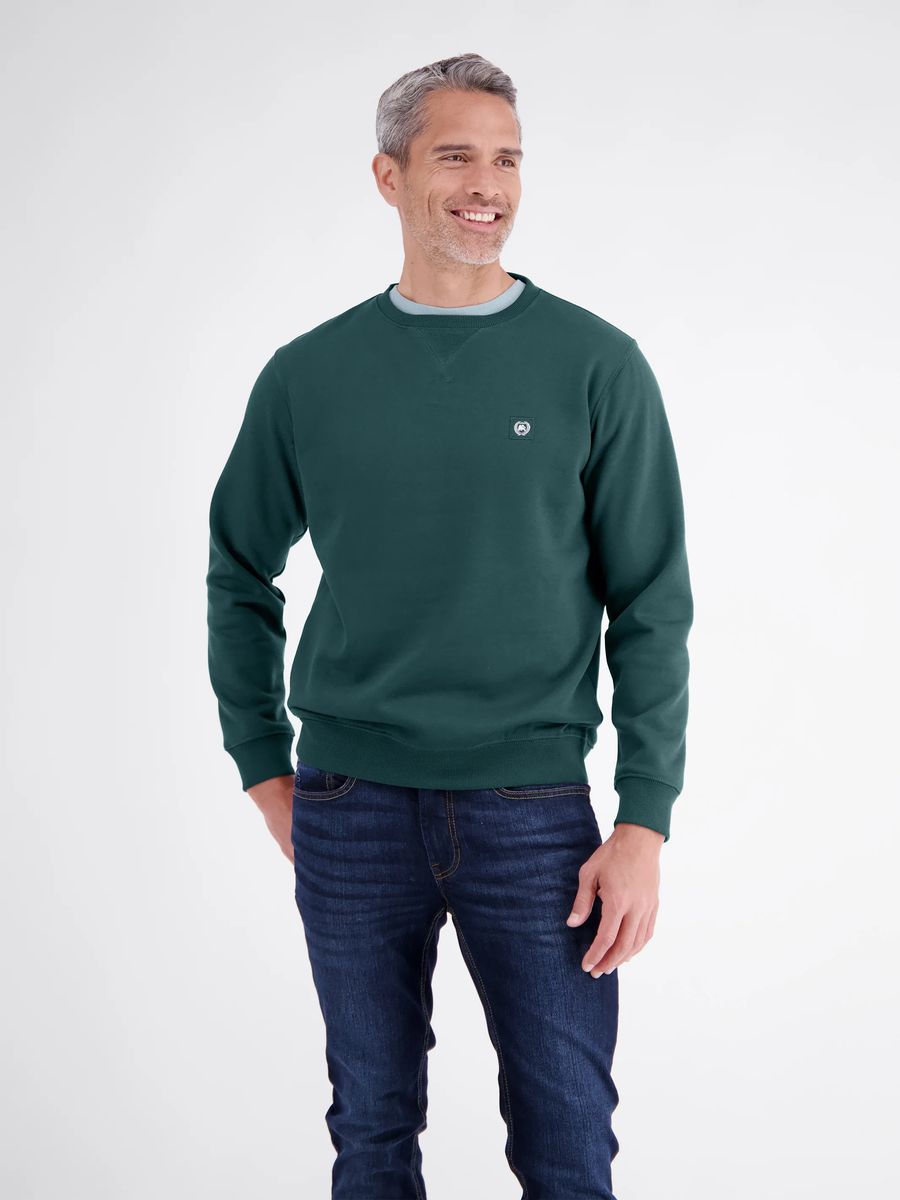 Lässiges Sweatshirt mit Rundhalsausschnitt