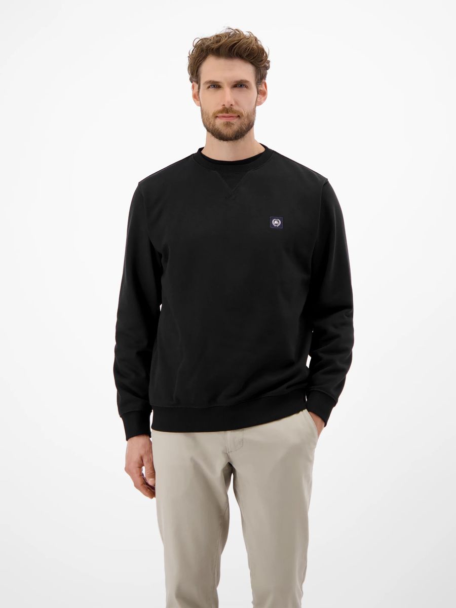 Lässiges Sweatshirt mit Rundhalsausschnitt