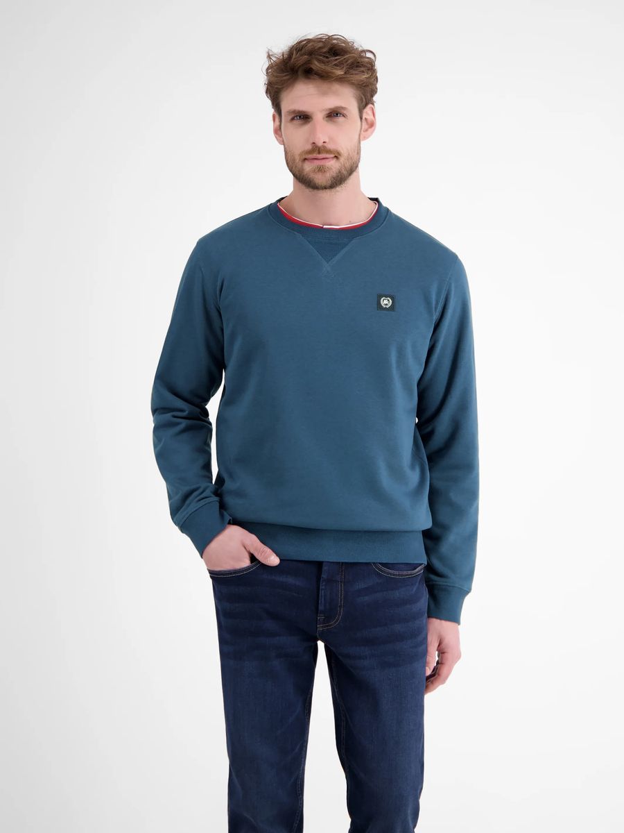 Lässiges Sweatshirt mit Rundhalsausschnitt
