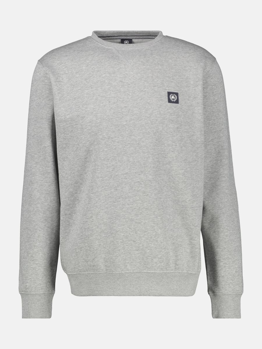 Lässiges Sweatshirt mit Rundhalsausschnitt