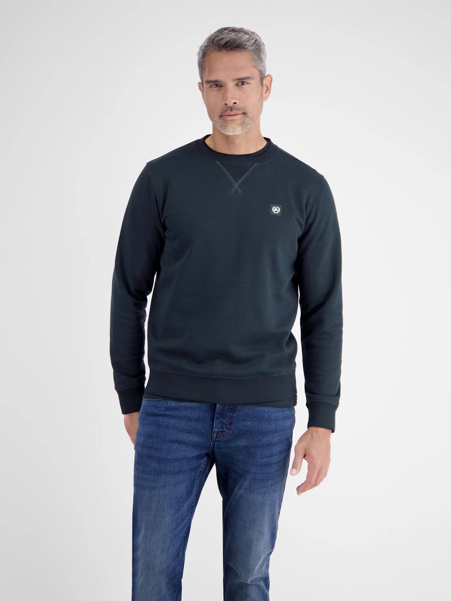 Lässiges Sweatshirt mit Rundhalsausschnitt