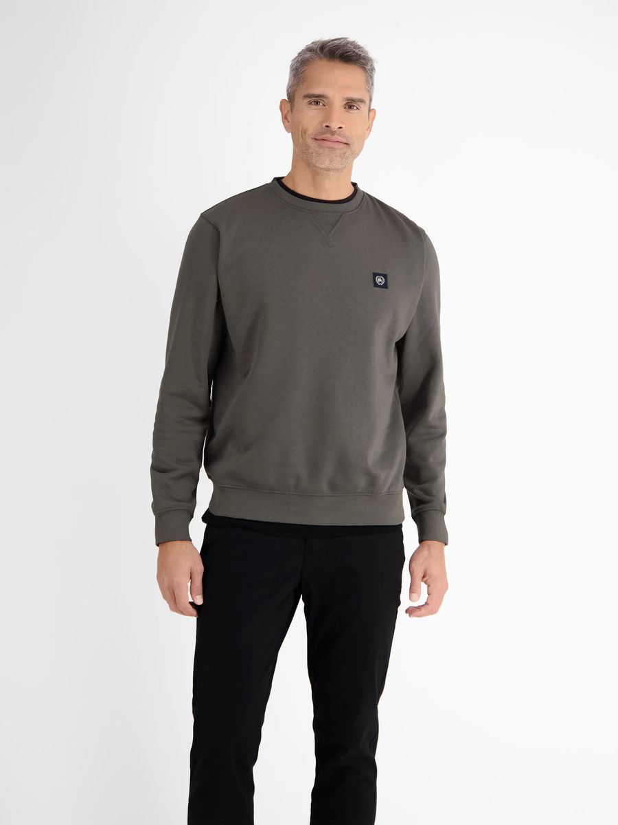 Lässiges Sweatshirt mit Rundhalsausschnitt