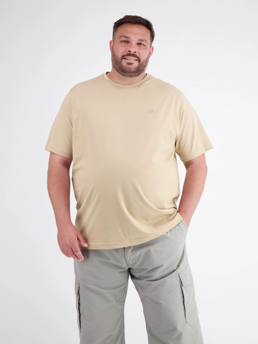 Rundhalsshirt aus weicher Baumwolle