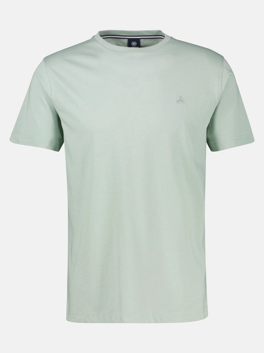 Rundhalsshirt aus weicher Baumwolle
