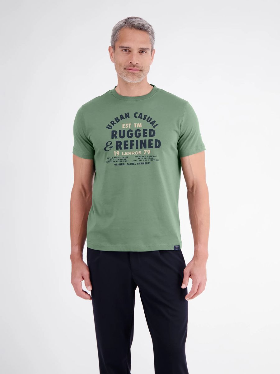 Baumwoll-T-Shirt Rugged and Refined