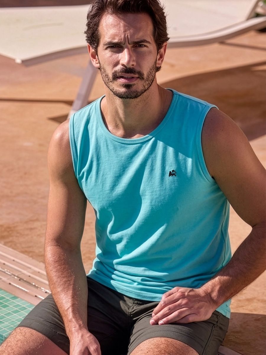 Sportliches Tanktop aus Baumwolle