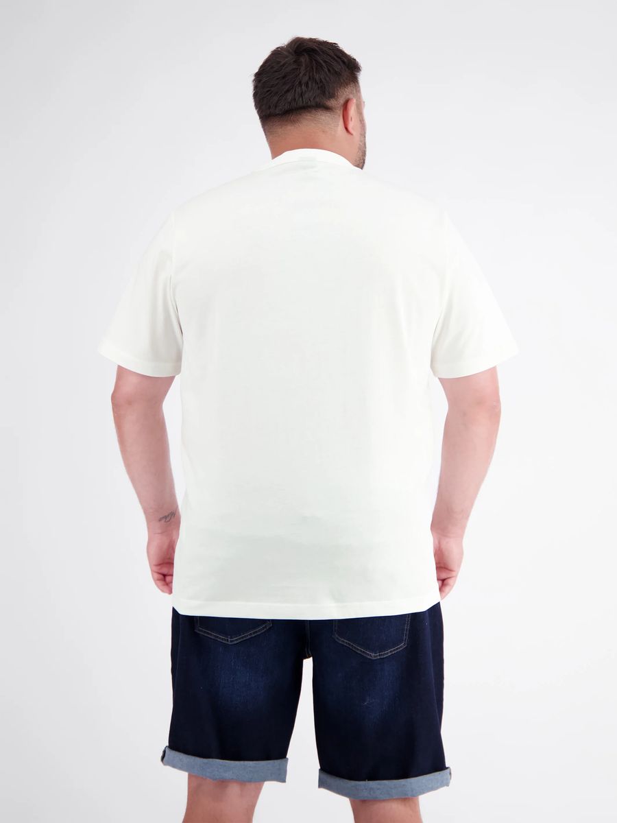 Baumwoll-T-Shirt mit Slogan-Print