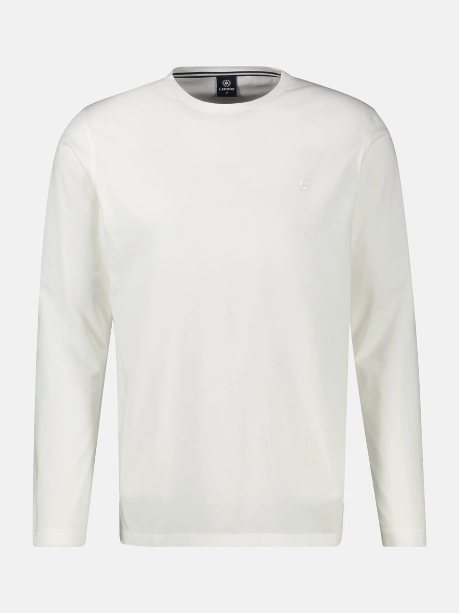 Essentials Langarmshirt aus leichter Baumwolle