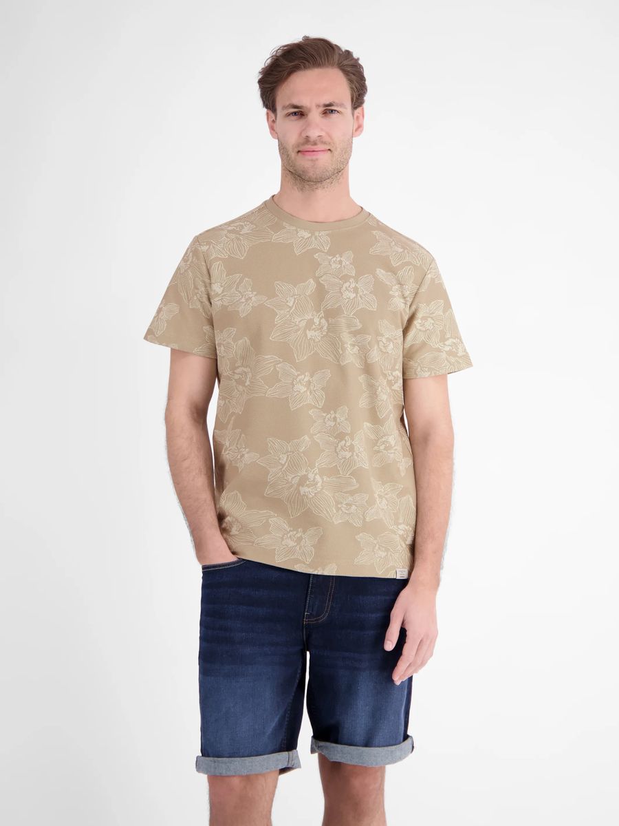 T-Shirt mit floralem Print