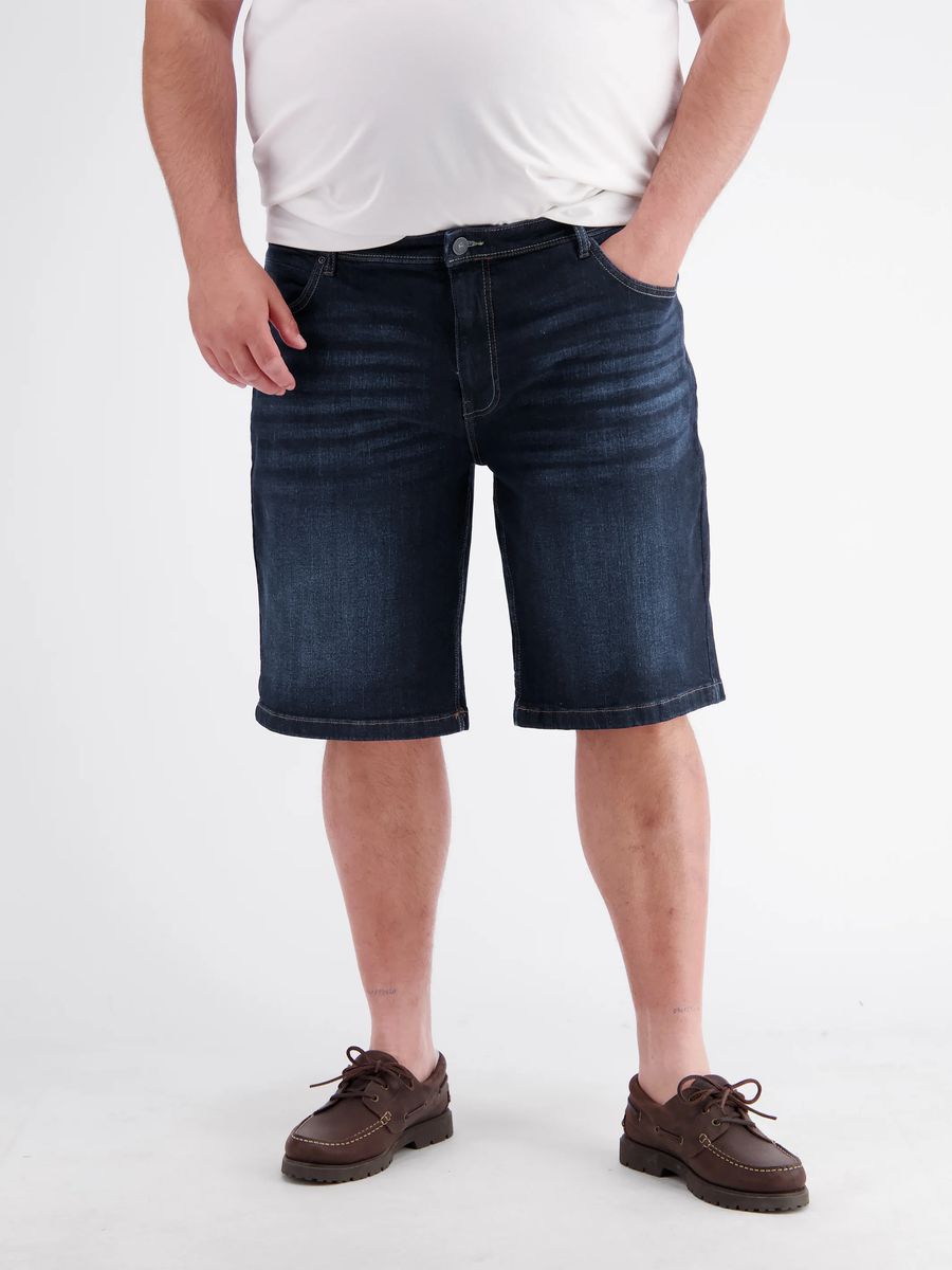 Klassische Stretch-Denim-Bermuda-Shorts