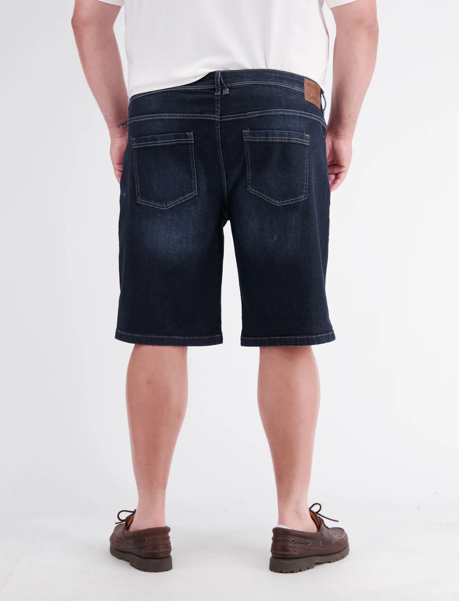 Klassische Stretch-Denim-Bermuda-Shorts