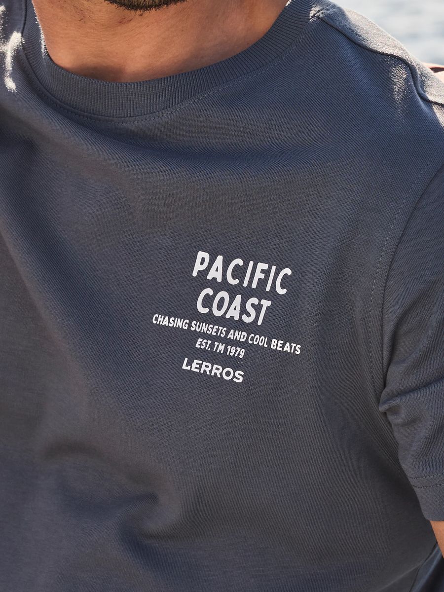 Baumwollshirt mit Pacific Coast Print