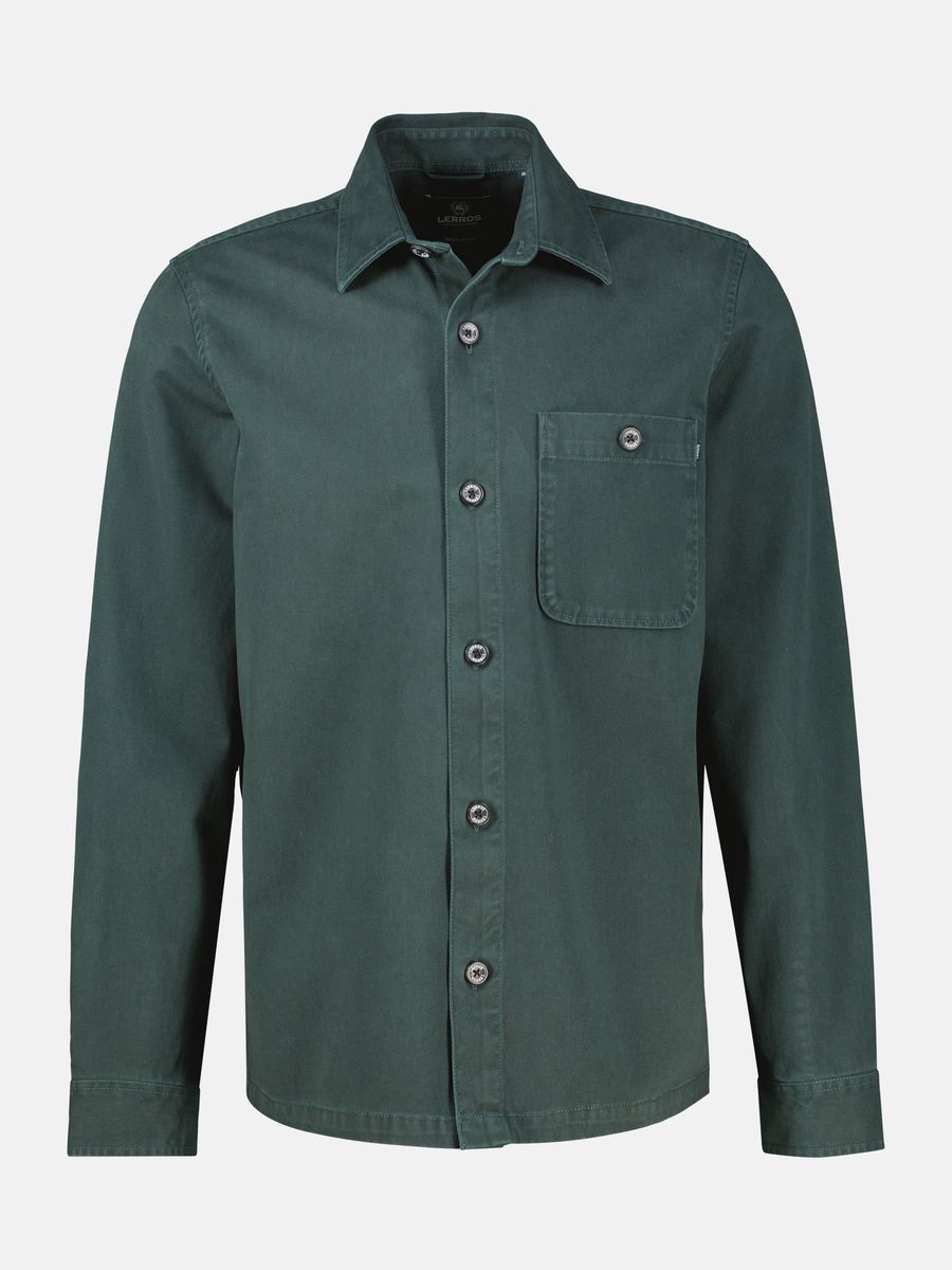 Hemd aus strukturierter Twill-Baumwolle
