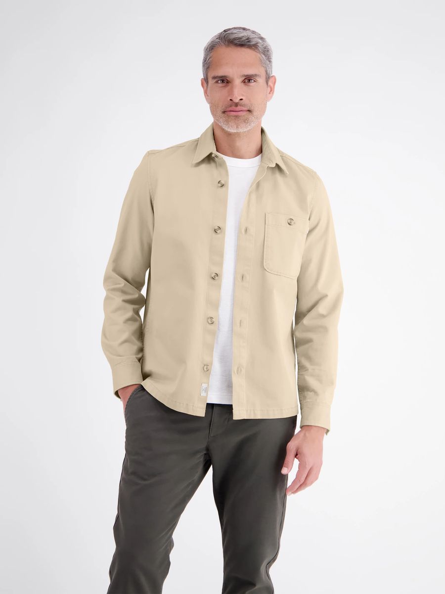 Hemd aus strukturierter Twill-Baumwolle