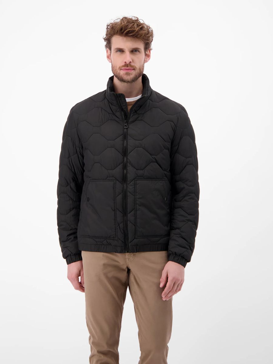 Leichte Steppjacke mit Wellenmuster