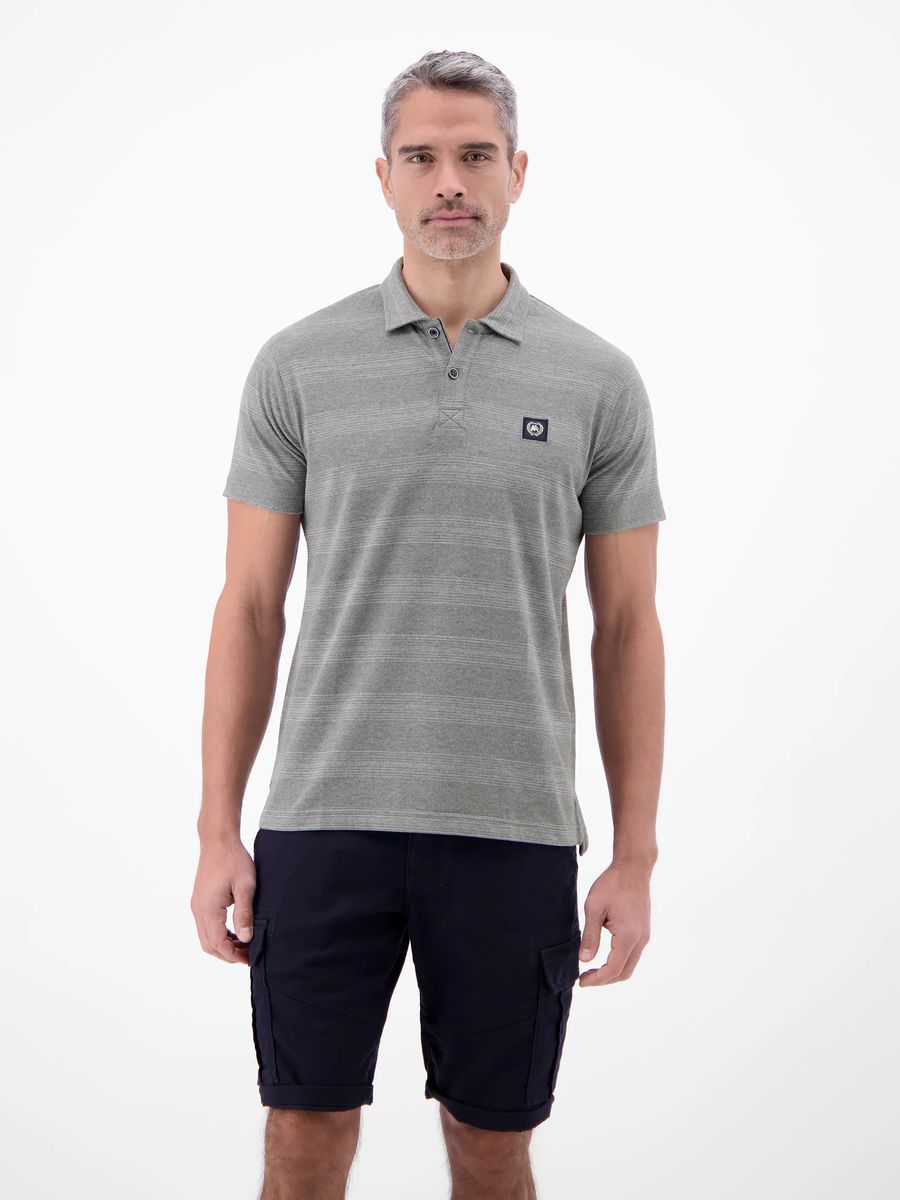 Gestreiftes Piqué-Poloshirt