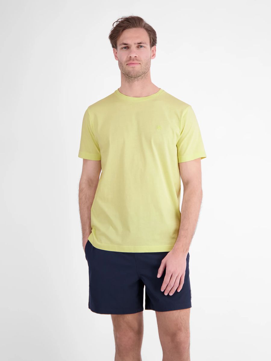 Klassisches Baumwoll-T-Shirt mit Rundhals