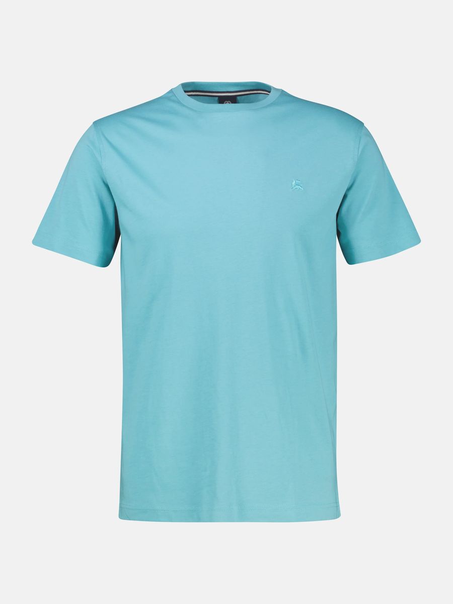 Klassisches Baumwoll-T-Shirt mit Rundhals