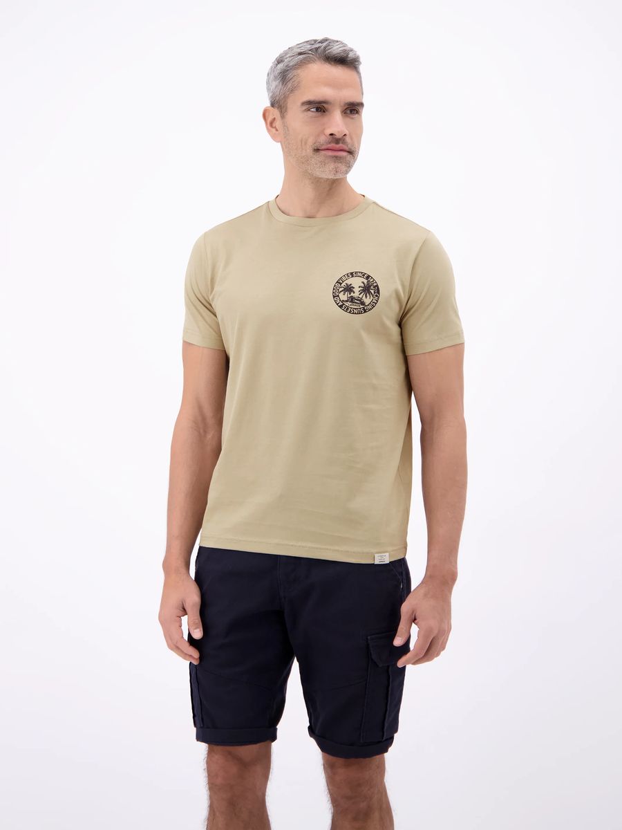 T-Shirt aus Baumwolljersey mit Grafikprint