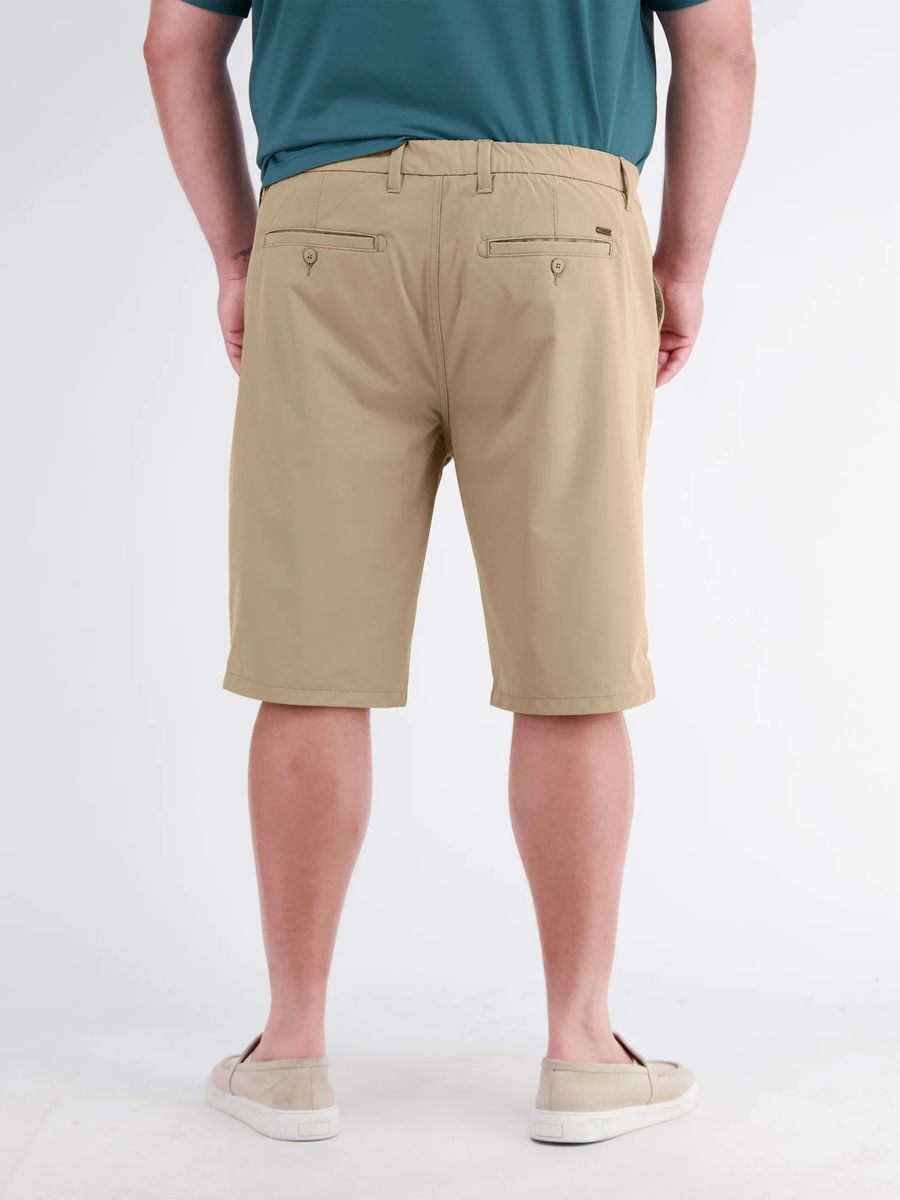 Sportliche Chino-Shorts aus Nylon-Mix