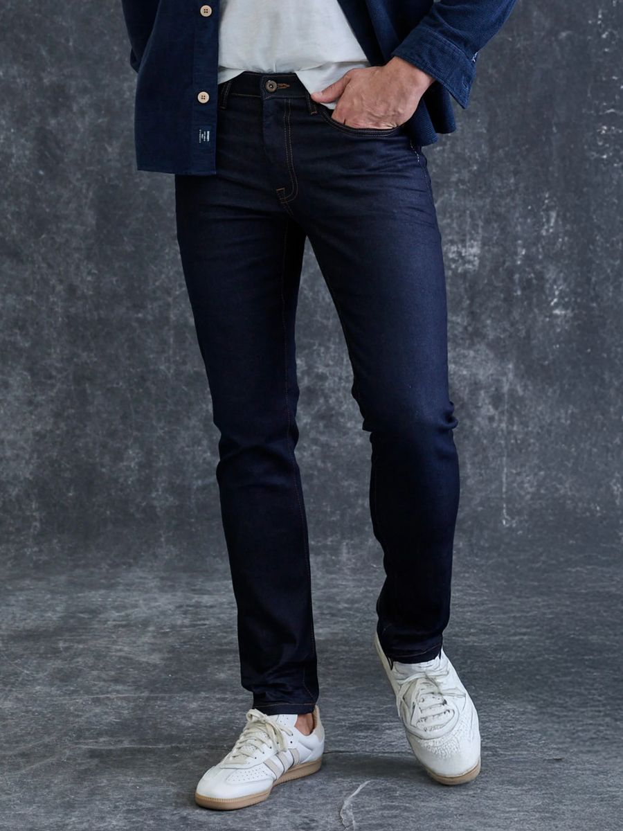 Slim-Fit Five-Pocket Stretch-Denim