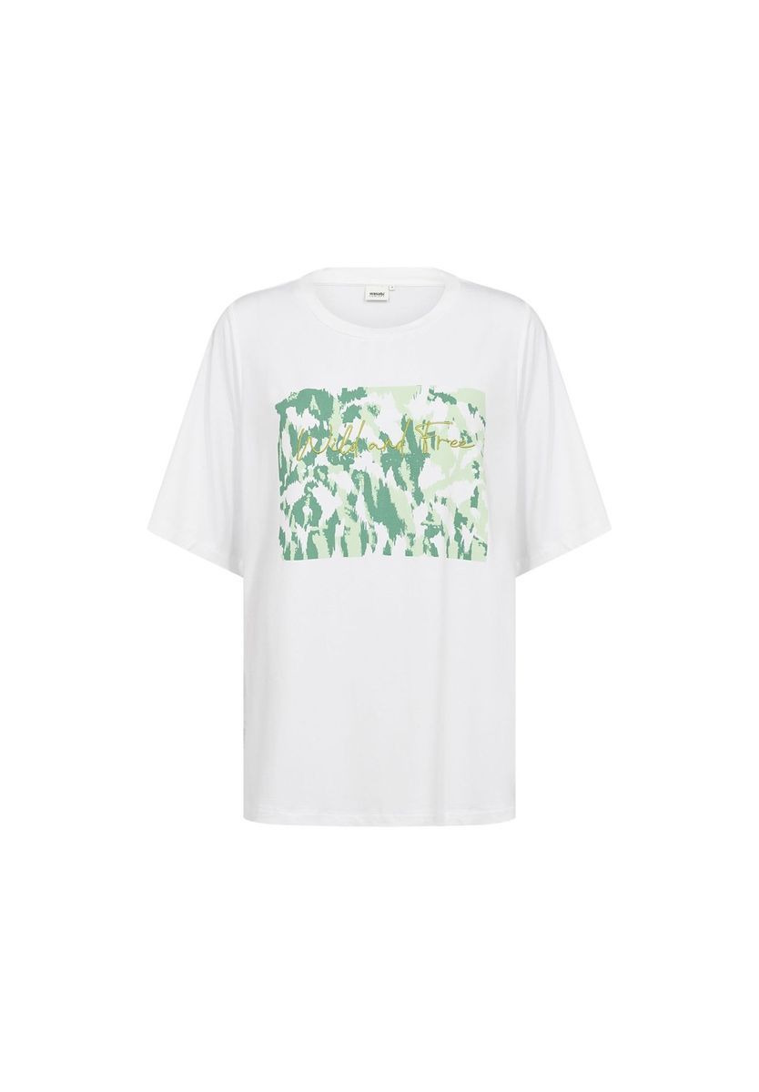 Locker geschnittenes T-Shirt mit Grafikprint