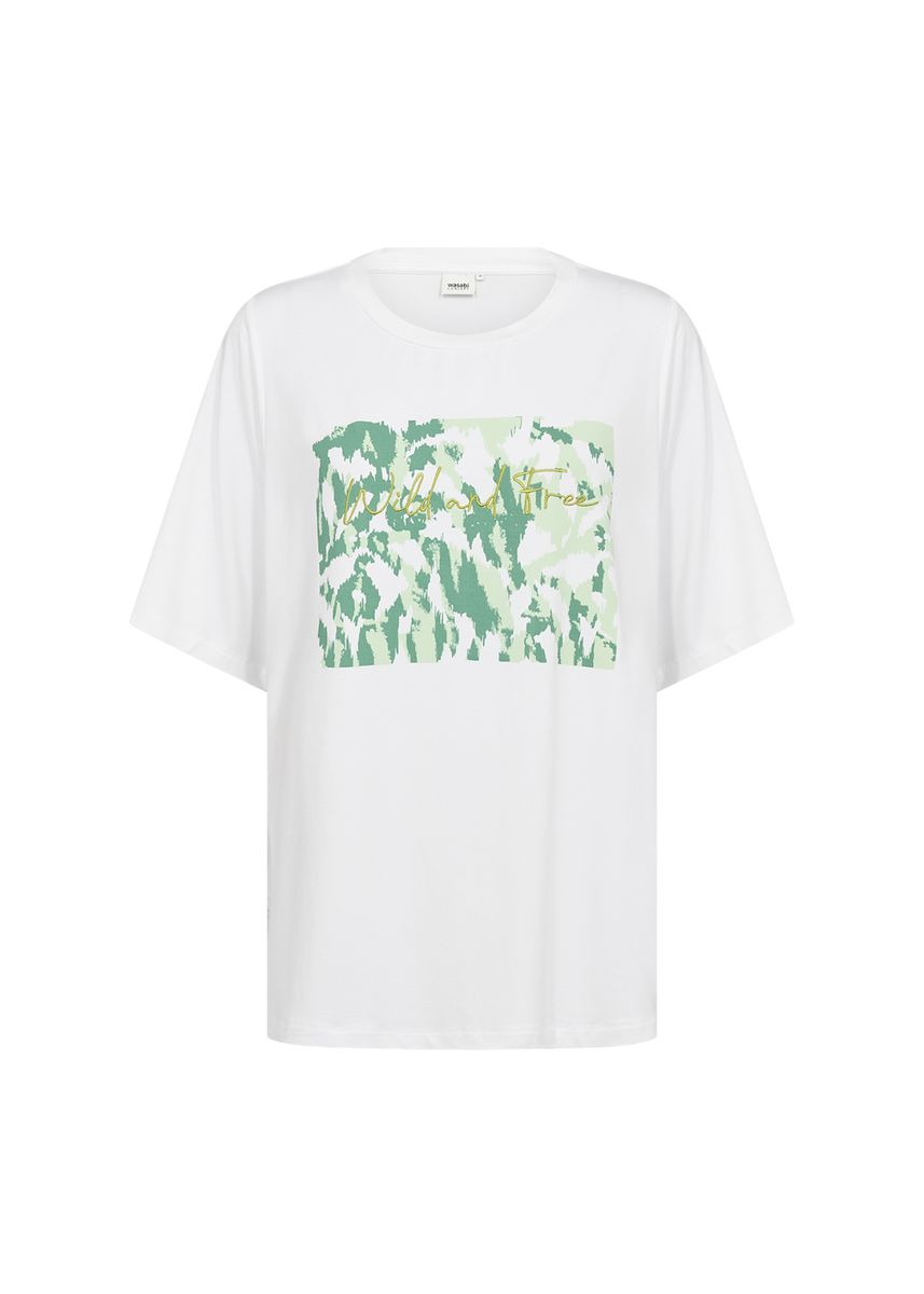 Locker geschnittenes T-Shirt mit Grafikprint