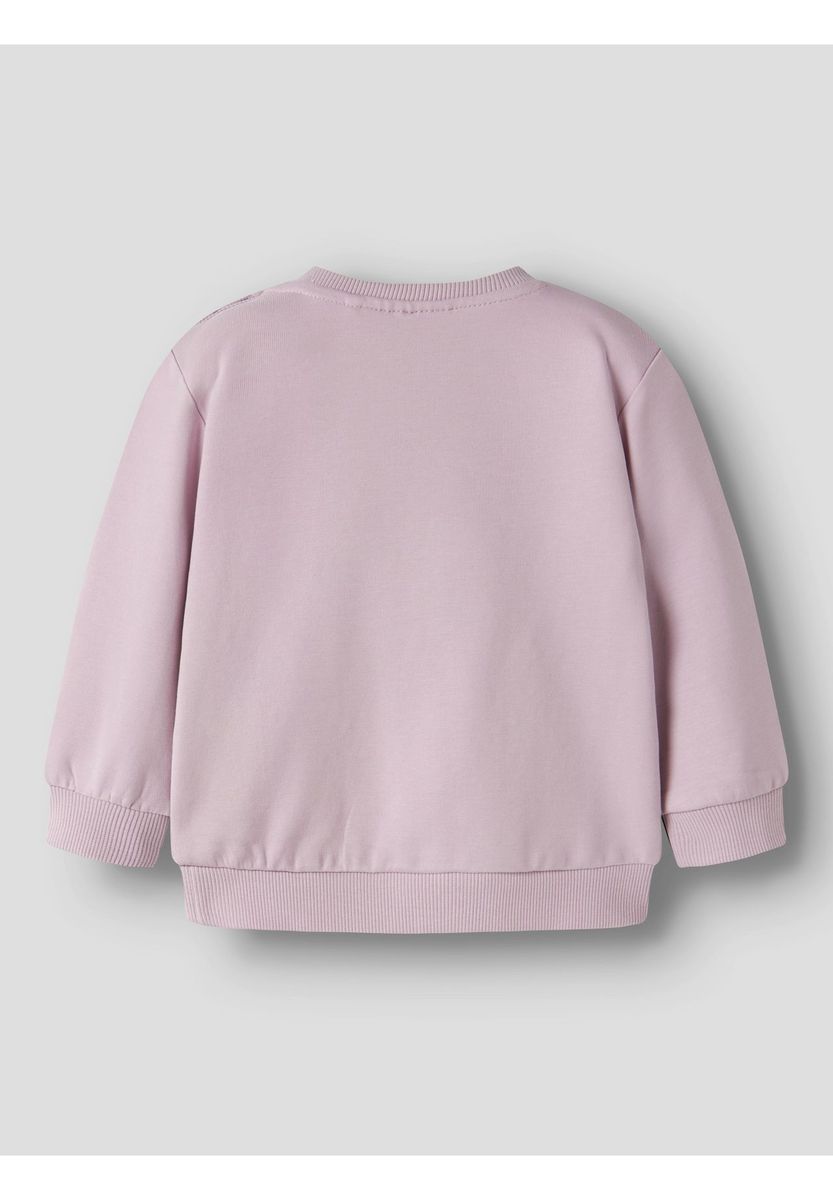 Sweatshirt für Mädchen mit gestickten Blumenapplikationen