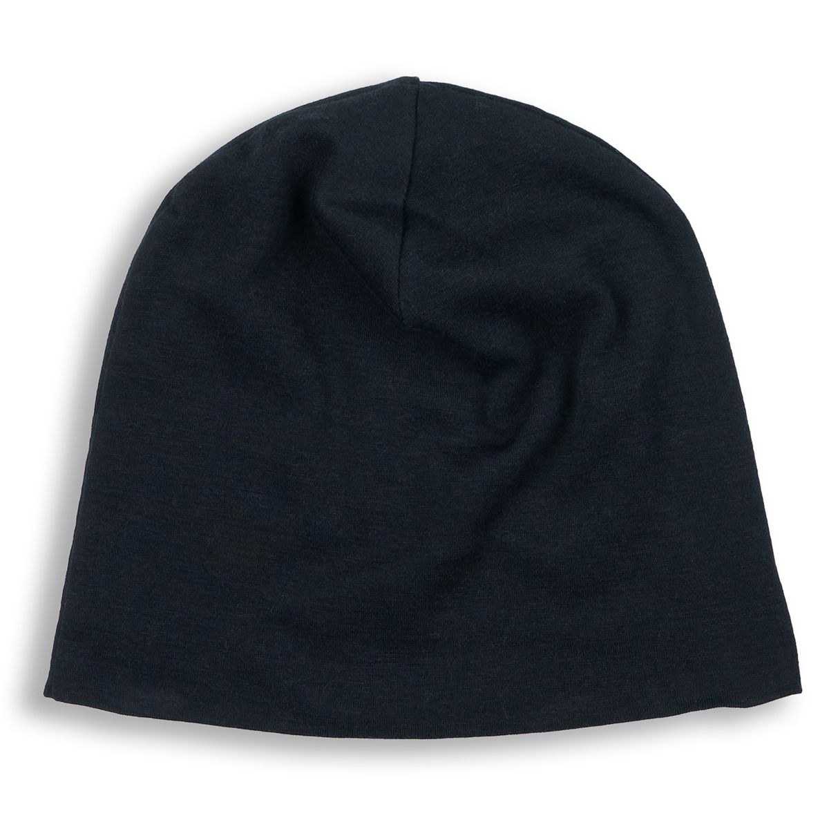 Nachhaltige nahtlose Woll-Baumwoll-Beanie