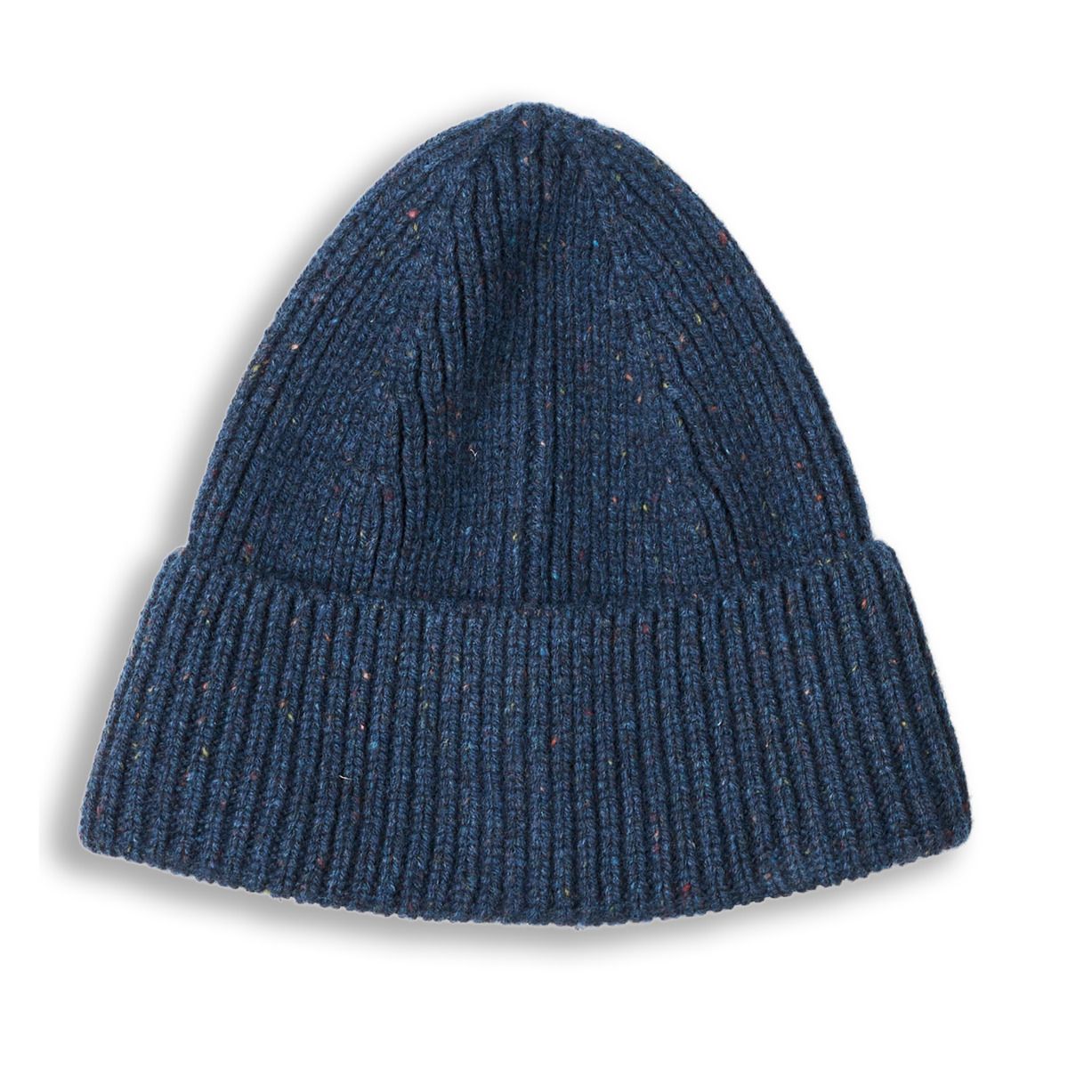 Gerippte Beanie aus Bio-Wolle